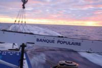Brest accueille avec fierté le maxi-trimaran Banque Populaire V. Publié le 05/01/12. Brest